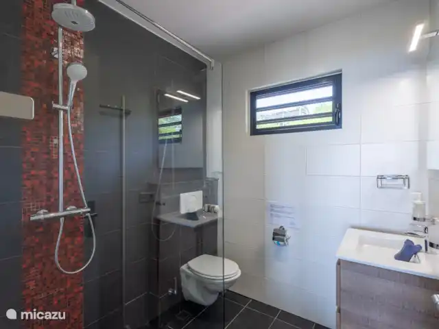 Villa Blenchi | Curaçao, Banda Abou (ouest), Coral Estate, Rif St.Marie - villa Salle de bain complète adjacente à la chambre principale