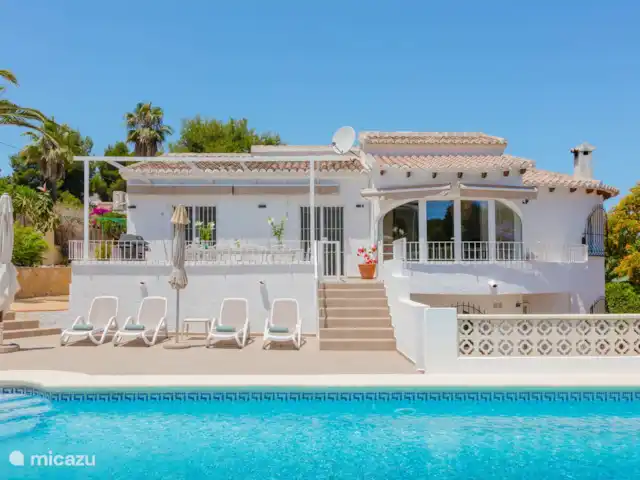 Villa Entre Pinos | Espagne, Costa Blanca, Jávea - villa La belle vue de la maison depuis la piscine.