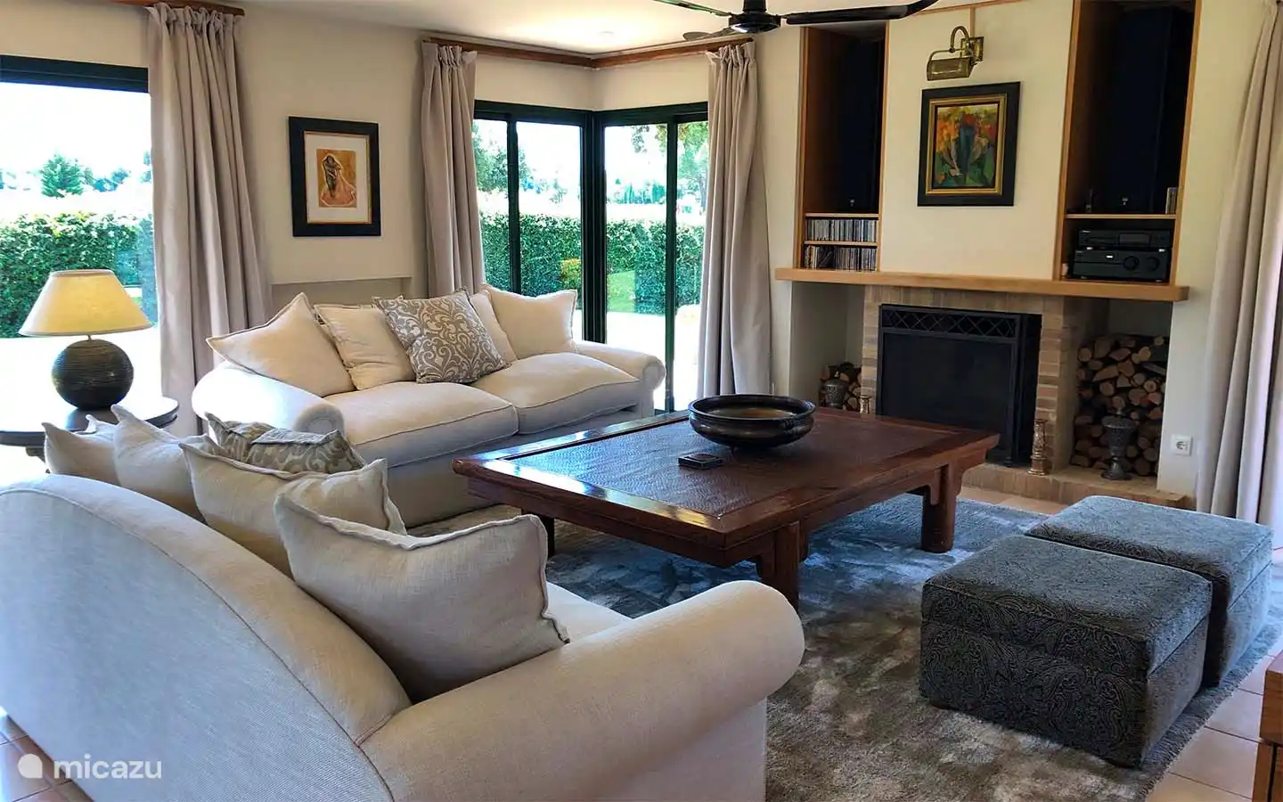 Sitzecke des Wohnzimmers