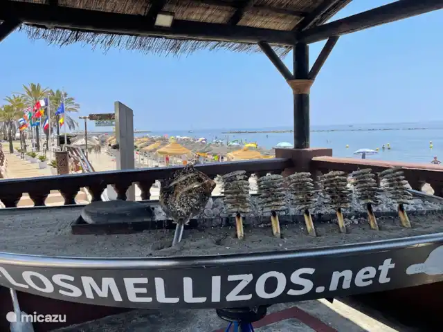 Location de Vacances Espagne, Costa del Sol, Benalmádena, appartement - Plage de Benalmadena Le meilleur restaurant de fruits de mer de Benalmadena à 10 minutes de l'appartement. Faites une réservation car il y a beaucoup de monde