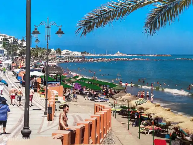 Location de Vacances Espagne, Costa del Sol, Benalmádena, appartement - Plage de Benalmadena Le boulevard pour flâner et profiter des nombreux restaurants et boutiques