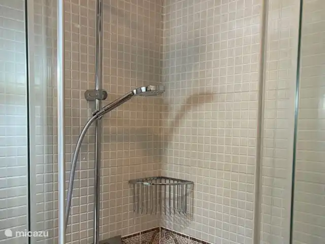 Location de Vacances Espagne, Costa del Sol, Benalmádena, appartement - Plage de Benalmadena Cabine de douche avec pluie et douchette dans la chambre principale
