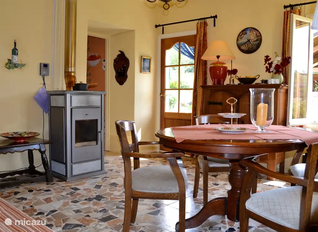 Die Wohnfläche von Pian del Gatto