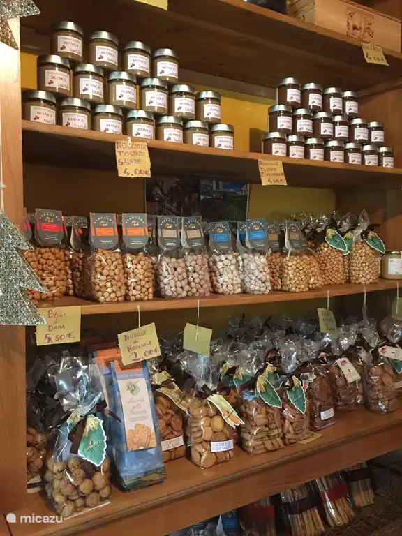 Haselnüsse von Alba entfernt