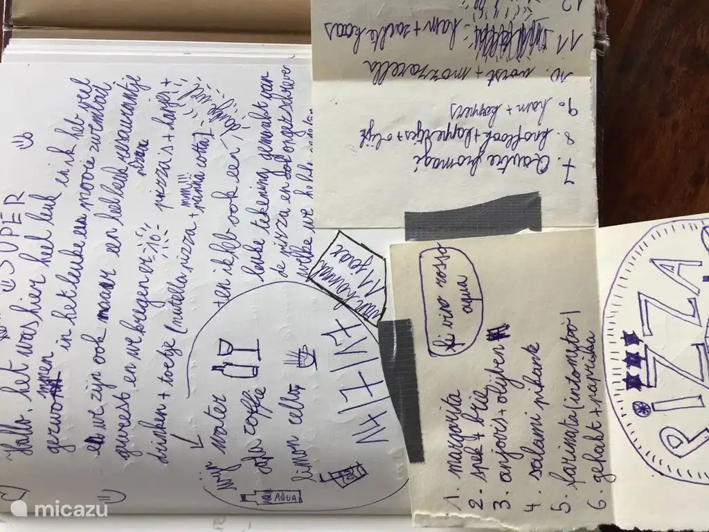 Gastenboek Pian del Gatto 2017