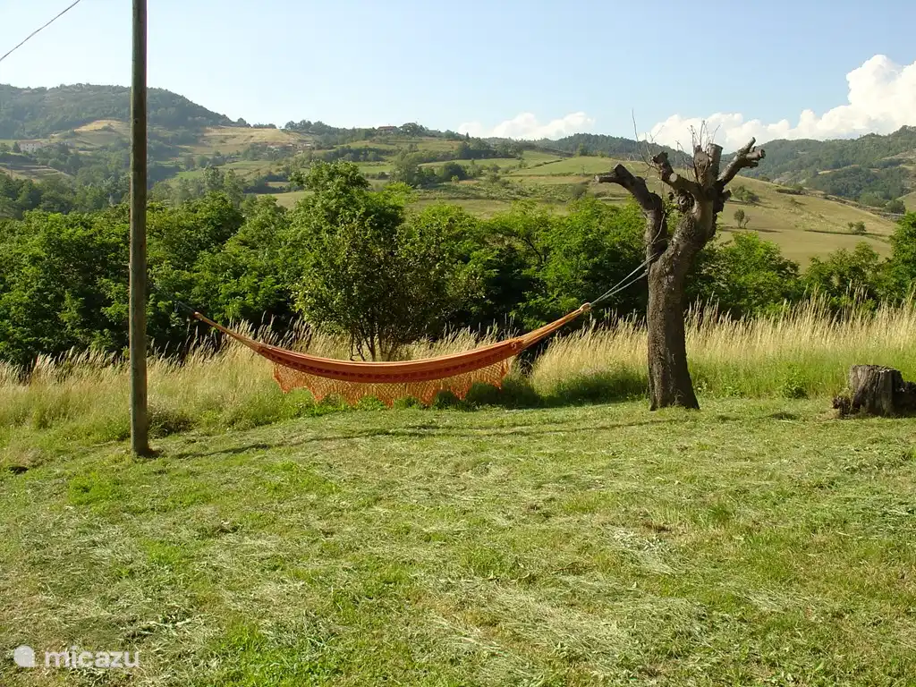 Faulenzen in der Hängematte