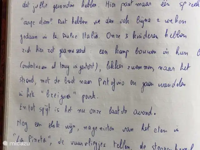 Pian del Gatto | Italie, Ligurie, Pareto - maison de vacances Livre d'or. Ces invités ont apprécié leur séjour à Pian del Gatto. Carpe Diem