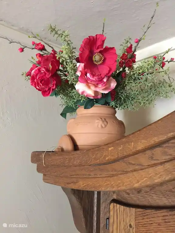 Detail in der Küche von Pian del Gatto