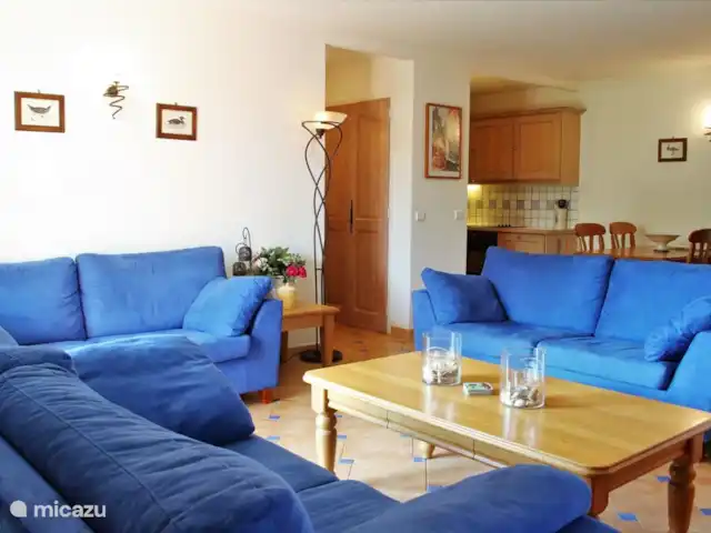 appartement huren in Frankrijk, Côte d´Azur, Sainte-Maxime – App. A8 les Pins Bleus dichtbij zee Woonkamer