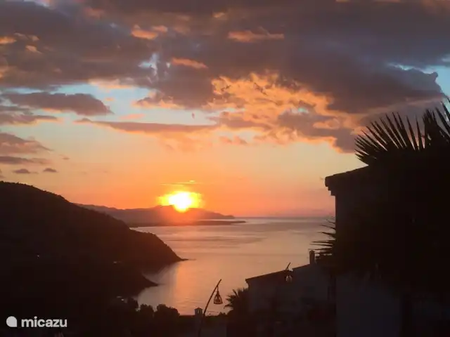 Casa El Balcon | Espagne, Costa Tropical, Almuñécar - maison de vacances Lever du soleil depuis la Casa El Balcon