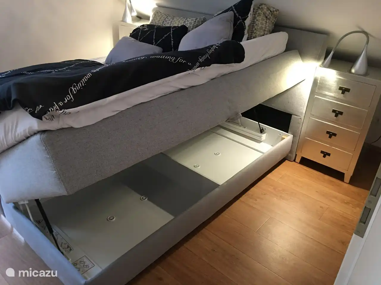 Boxspring 2 Personen mit Stauraum