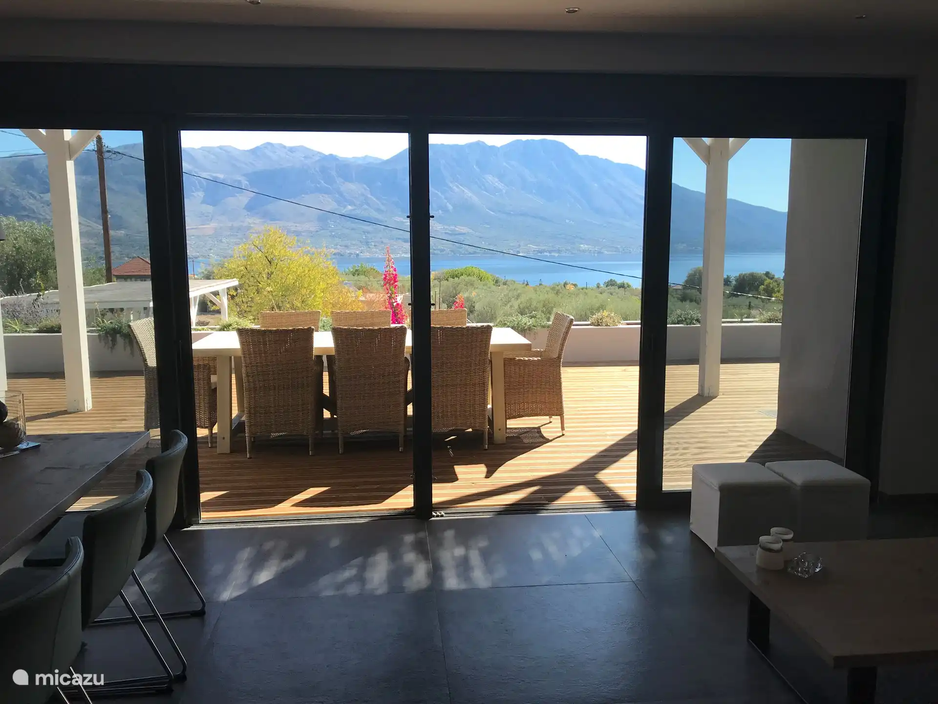 Vous pouvez également toujours profiter de la vue de l'intérieur