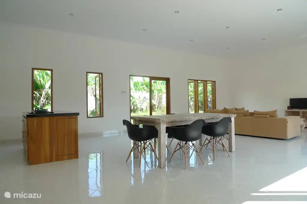 uno de los tres dormitorios