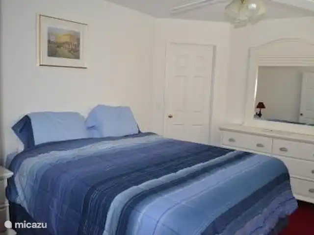 casa vacacional en Estados Unidos, Florida, Davenport – villa de florida davenport Dormitorio principal con baño en suite