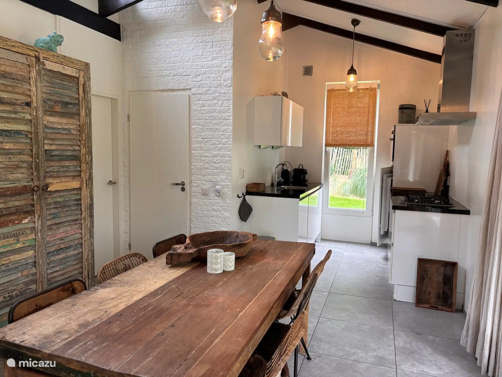 Mood-enhancing Bohimian furniture, makes you happy.