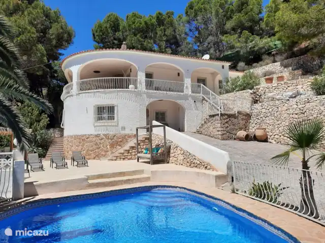 Villa 2-10 p met zeezicht en zwembad huren in Spanje, Costa Blanca, Altea - villa Villa 2-10 p met zeezicht en zwembad huren in Spanje, Costa Blanca, Altea - villa