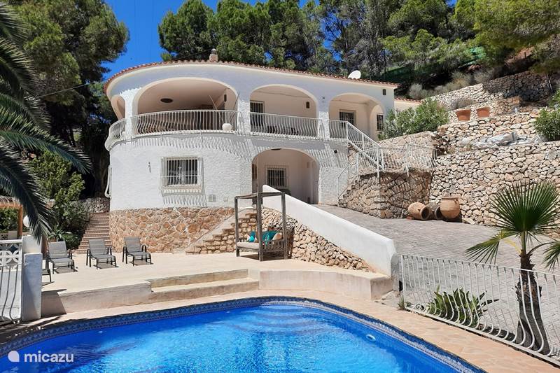 Vakantiehuis Spanje, Costa Blanca, Altea Villa Villa 2-10 p met zeezicht en zwembad