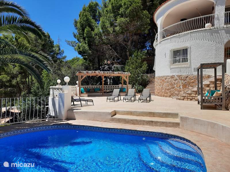 Ferienwohnung Spanien, Costa Blanca, Altea Villa Villa 2-10 P mit Meerblick und Pool