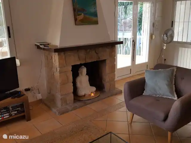 Villa 2-10 p met zeezicht en zwembad huren in Spanje, Costa Blanca, Altea - villa Een buddha mag natuurlijk niet ontbreken.