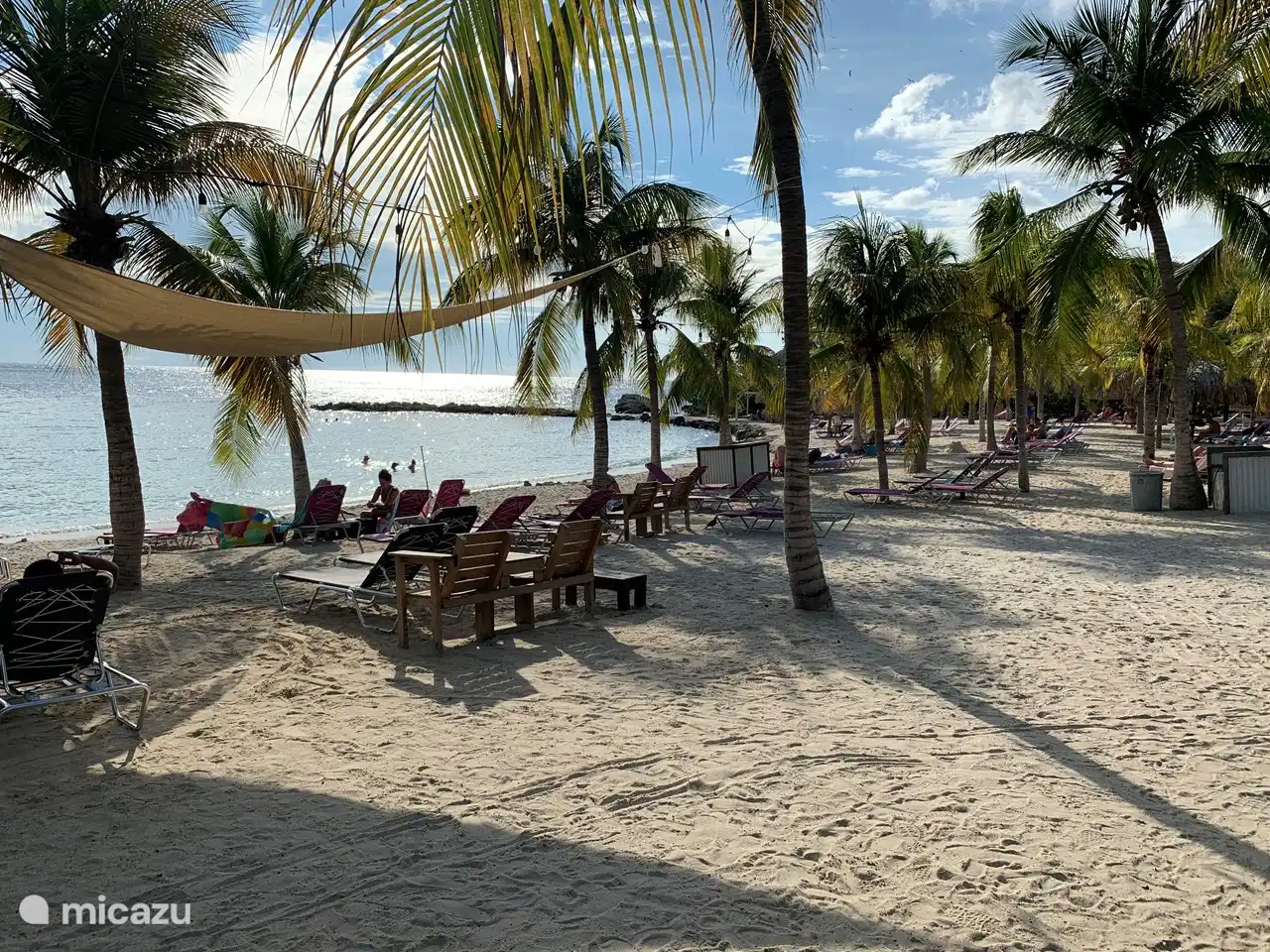 Plage de la baie bleue