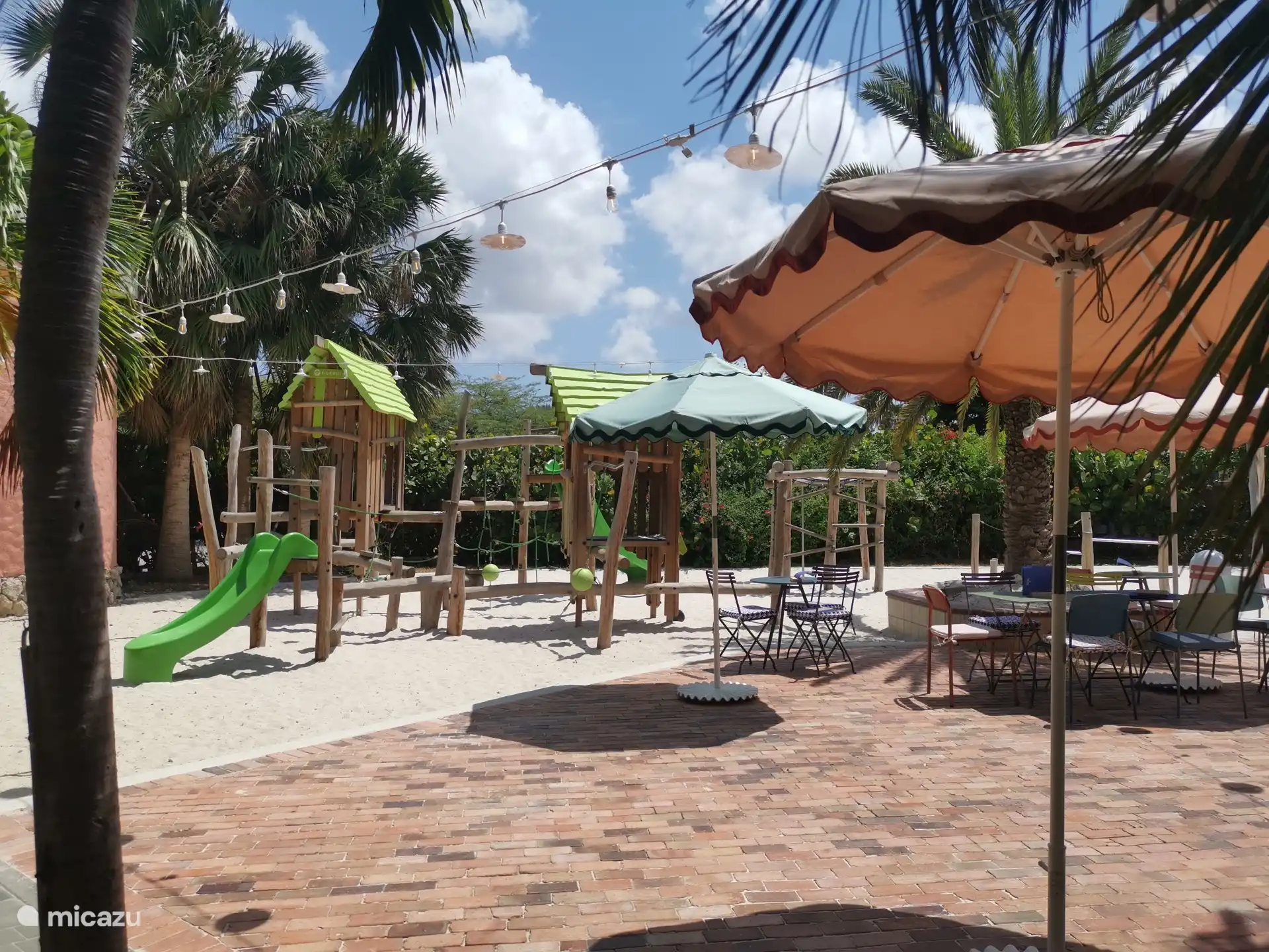 Spielplatz am Strand