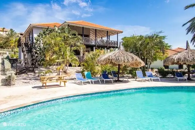 **Tropische Villa mit Meerblick** in Curaçao, Curacao-Mitte, Blue Bay - villa
