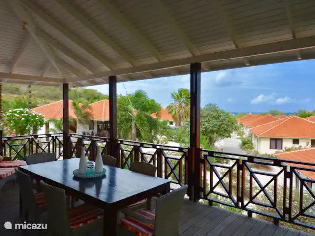 **Villa tropicale avec vue sur l'océan** | Curaçao, Curaçao-Centre, Blue Bay - villa Détendez-vous sous le porche