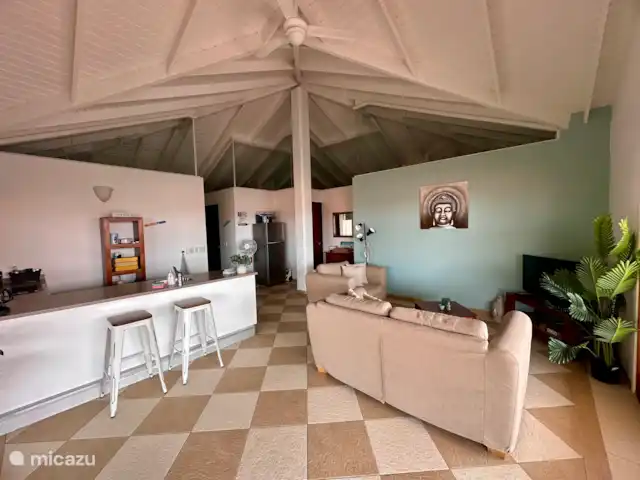 Villa Blue Bay près de la plage et de la piscine | Curaçao, Curaçao-Centre, Blue Bay - villa Salon, cuisine