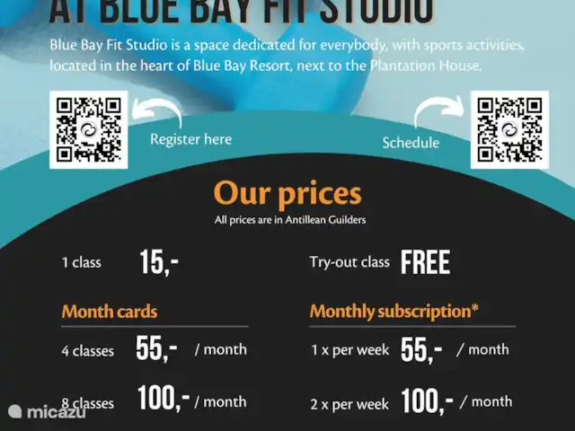 Villa Blue Bay près de la plage et de la piscine | Curaçao, Curaçao-Centre, Blue Bay - villa https://bluebay-curacao.com/resort-amenities/fit-studio/