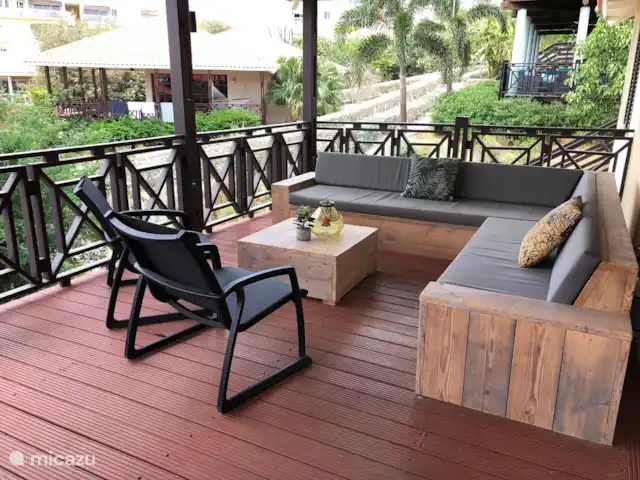 Villa Blue Bay près de la plage et de la piscine | Curaçao, Curaçao-Centre, Blue Bay - villa Patio - coin salon