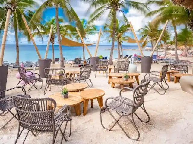 Villa Blue Bay près de la plage et de la piscine | Curaçao, Curaçao-Centre, Blue Bay - villa Bar de la plage côtière @Blue Bay Beach