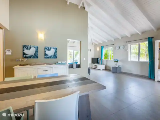 Villa Drumi Dushi | Curaçao, Banda Ariba (est), Jan Thiel - villa maison vue de la cuisine