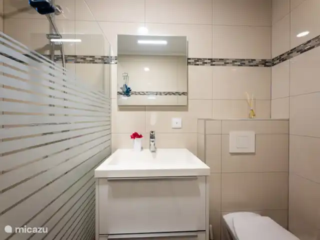 Villa Drumi Dushi | Curaçao, Banda Ariba (est), Jan Thiel - villa 2ème salle de bain