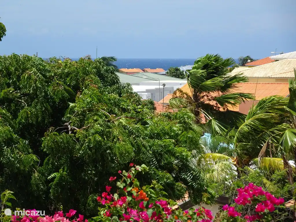 Vista al mar desde el porche.