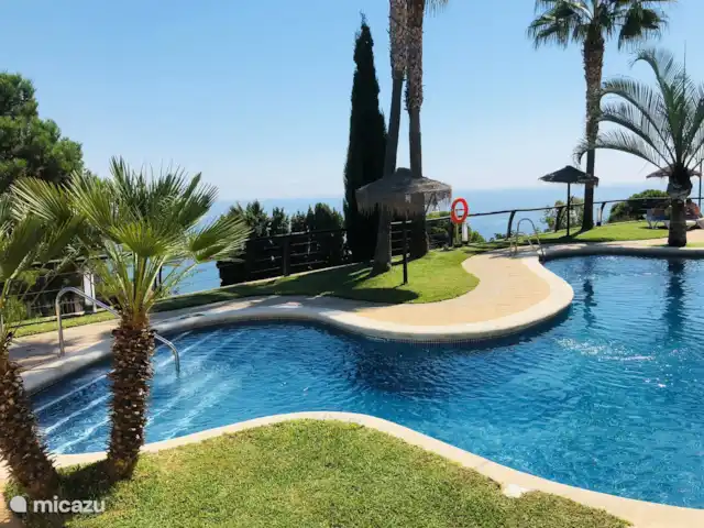 Location de Vacances Espagne, Costa Tropical, Almuñécar, maison de vacances - Maison atmosphérique et élégante en bord de mer Piscine 2 ; Ouvert 11 mois par an