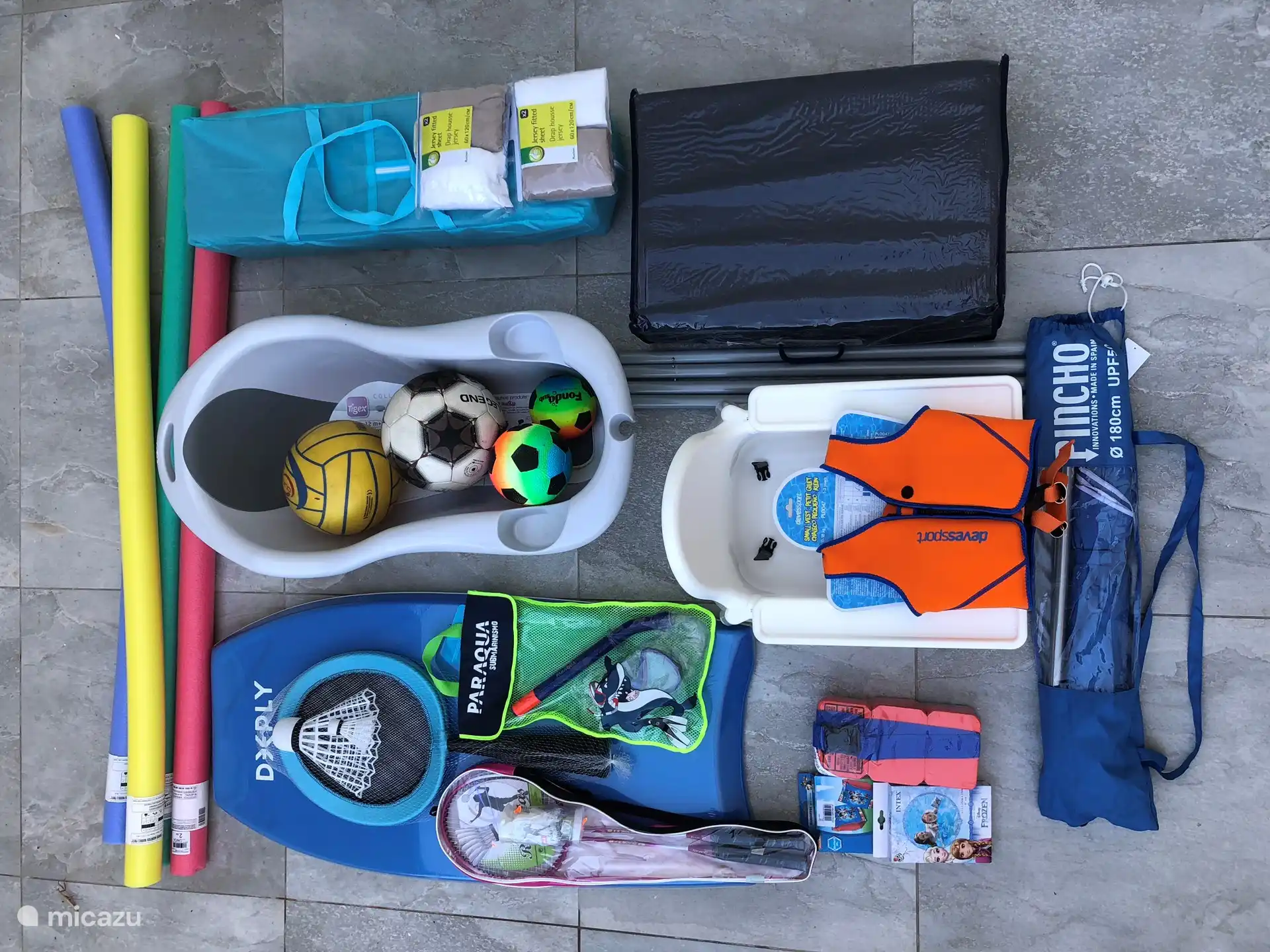 Es gibt alles, was die Kleinen brauchen