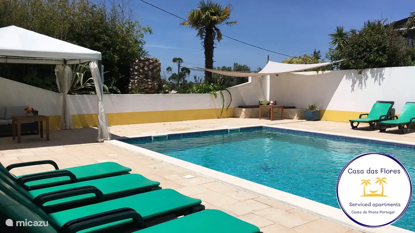Casa das Flores - Patio in Portugal, Costa de Prata, Monte Redondo (Leiria) - Appartement
