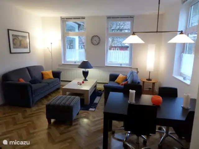 Burgermeesterwoning AltesRathaus huren in Duitsland, Nedersaksen, Wildemann - appartement Woonkamer Burgermeesterwoning