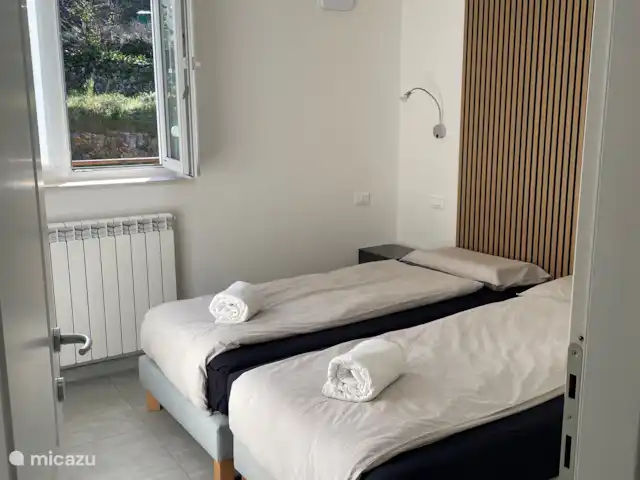 Lerici - Cinque Terre - Toscane Nr.5 huren in Italië, Ligurië, Lerici - appartement Slaapkamer 2 met 2  eenpersoons bedden van elk 90cm breed en 200cm lang