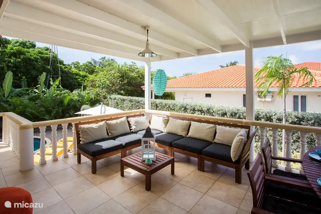 Die überdachte Veranda 