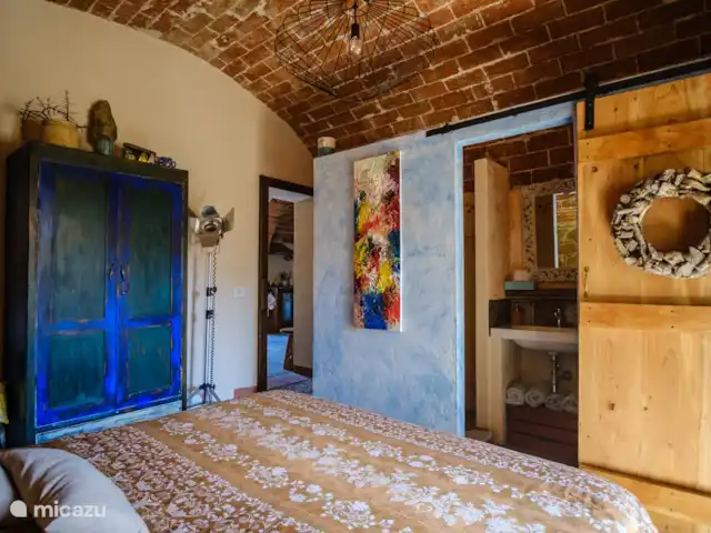 Casale le Colonne, Il Forno huren in Italië, Toscane, Castiglion Fiorentino - appartement 2e slaapkamer met en suite badkamer.
