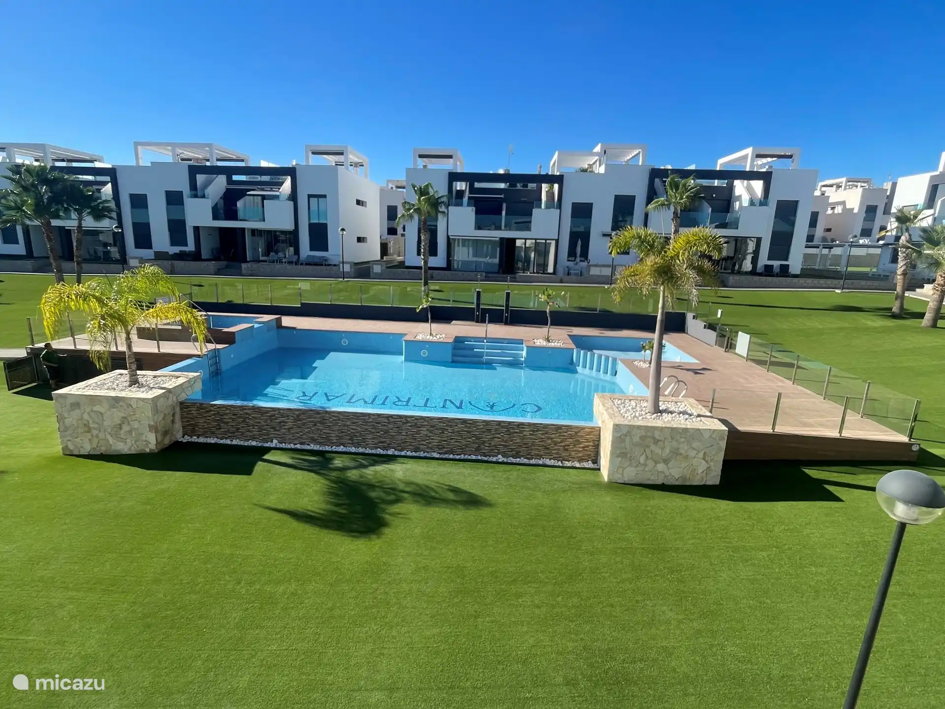 A view to a kill. View from the master bedroom. This is how you want to wake up every day, right? With the rising sun and the sound of the swimming pool.  