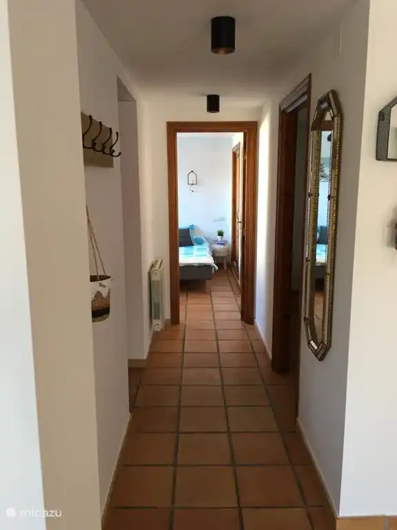 passage to bedrooms and bathroom