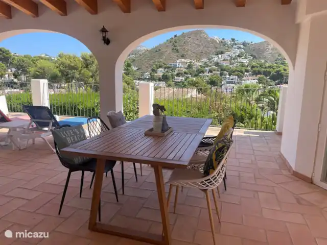 La Porteña en España, Costa Blanca, Moraira - villa casa lateral