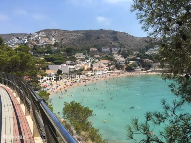 La Porteña en España, Costa Blanca, Moraira - villa Playa a 5 minutos andando