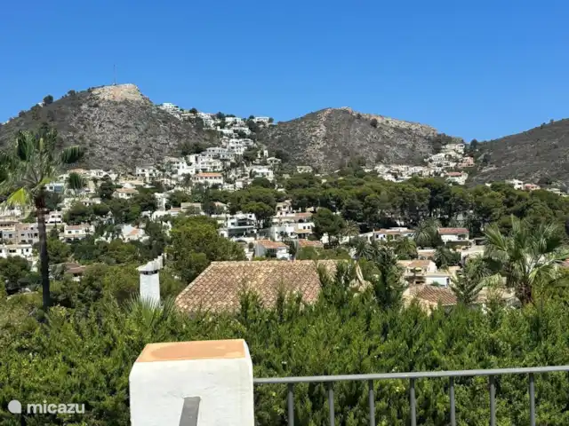La Porteña en España, Costa Blanca, Moraira - villa casa con vista al valle