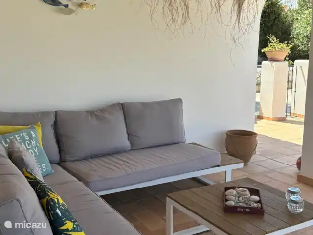 La Porteña en España, Costa Blanca, Moraira - villa vista desde el porche