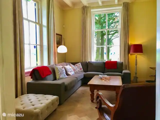 Tussen Ysselt, ferme de 14 personnes | Pays-Bas, Gueldre, Hoog-Keppel - maison de vacances Salon d'ambiance cosy