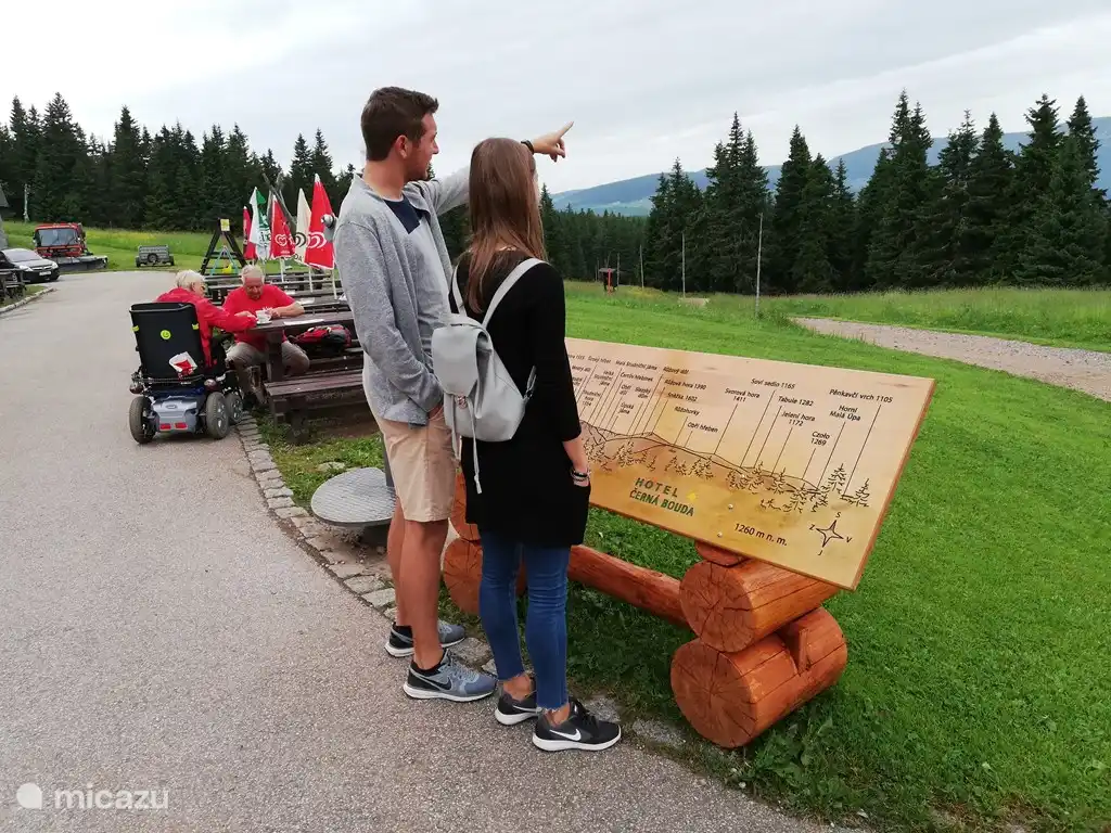 Cerna Bouda: mooi uitzicht