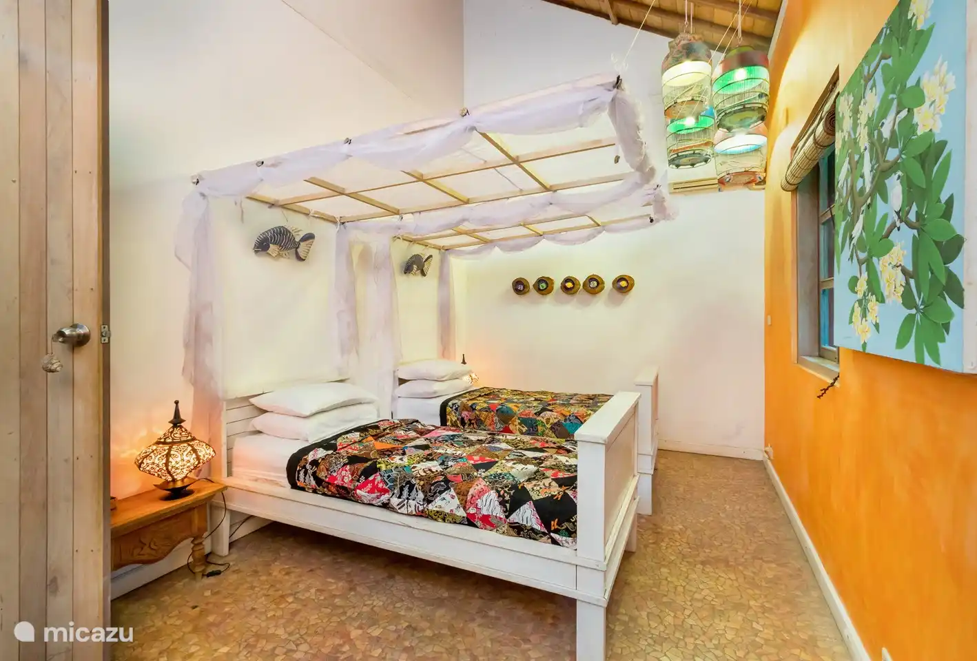 Dormitorio, 2 camas separadas